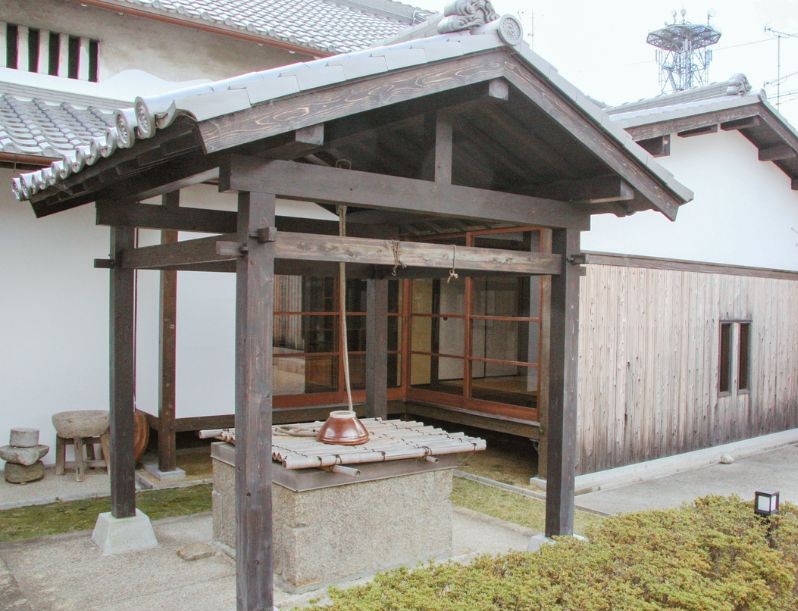古民家　古井戸が有る